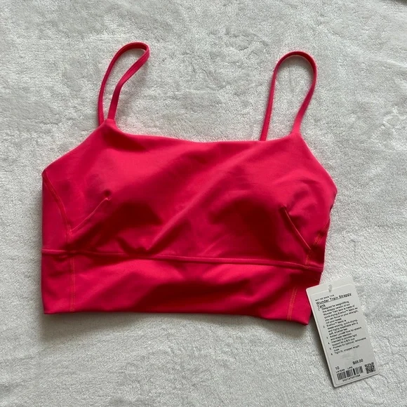 Lululemon Wunder Train Strappy Tank Top Lip Gloss - Picture 3 of 8